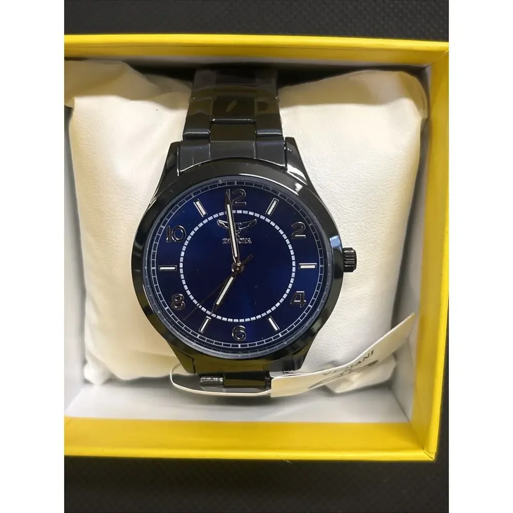 Invicta Specialty I By Invicta Men’s Watch 42M Black With Blue Dial New 69883
